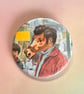 Mellifera Dynasty pin badge - Ladybird hybrids -  horse man - Image 1