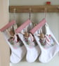 Liberty Patchwork Christmas Stocking - Image 4