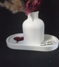 Handmade Glitter Heart Vase & Display Tray Set - Image 6