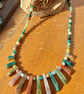 Indian Jasper Layout Bar Necklace - Image 3