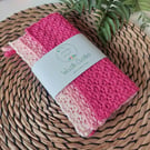 Crochet 100% Cotton Washcloths Set of 3