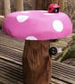 Pink Spotty Toadstool - Image 1