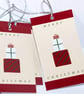 9 Christmas gift Tags, 'pretty presents', Christmas gift accessories