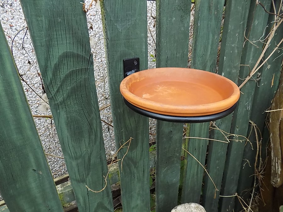 6 inch Terracotta Bird Bath...............................With FREE Fitting Kit
