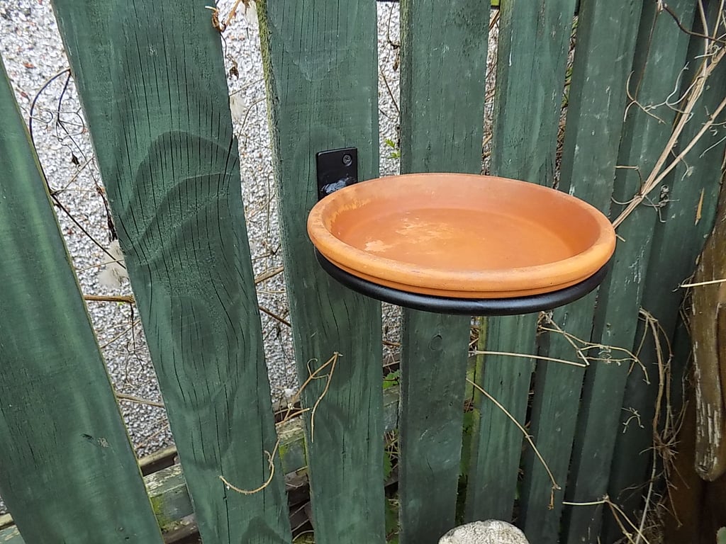 6 inch Terracotta Bird Bath...............................With FREE Fitting Kit