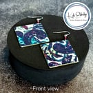 Handmade Wearable Art Statement Earrings Sterling Silver