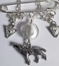 Kilt Pin Brooch-Wolf - Image 5