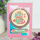 New Baby Girl Card With Verse - "You've Multiplied" Card For A Newborn Girl