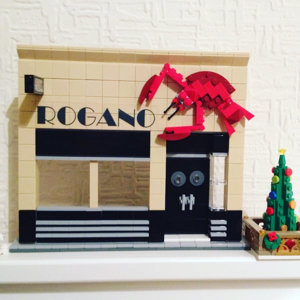 The Rogano Restaurant, Glasgow in Lego