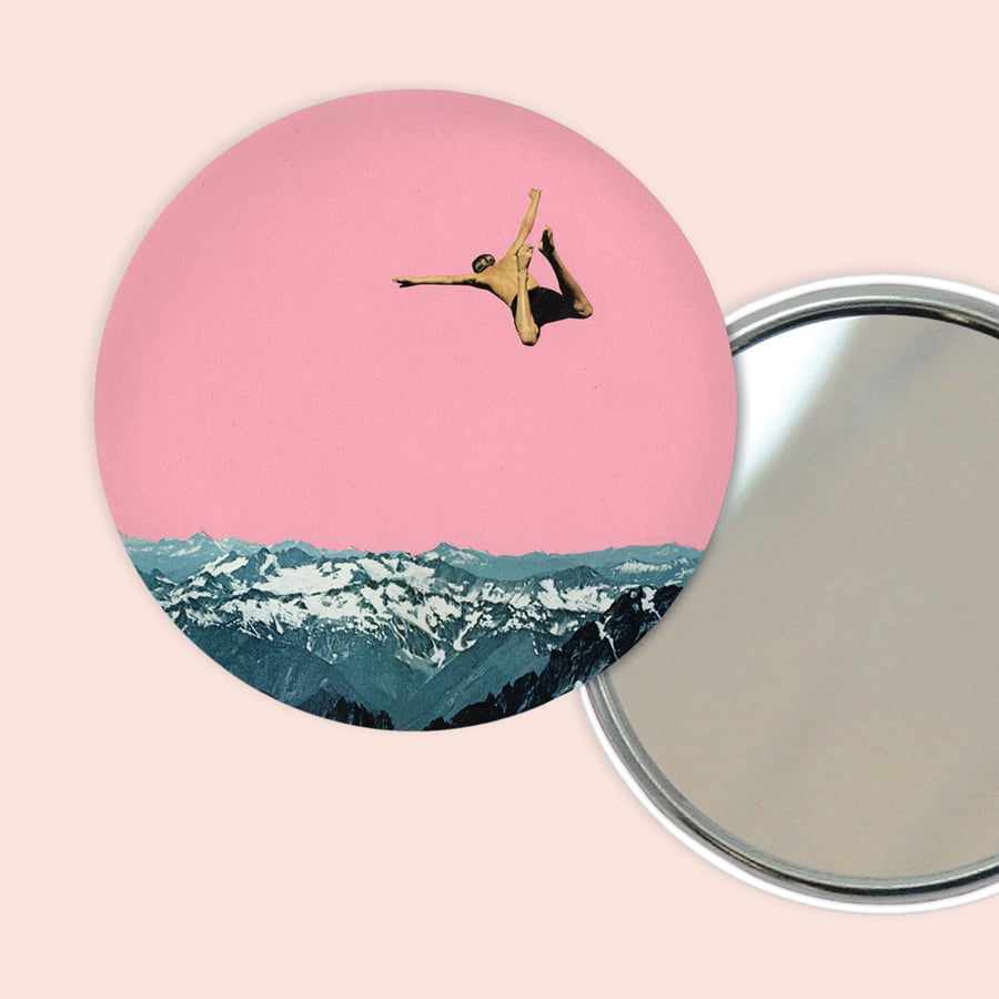 Diving Pocket Mirror - Higher Than Mountains