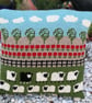 Sheep and Poppies Cushion Knitting Pattern, Digital Pattern - Image 4