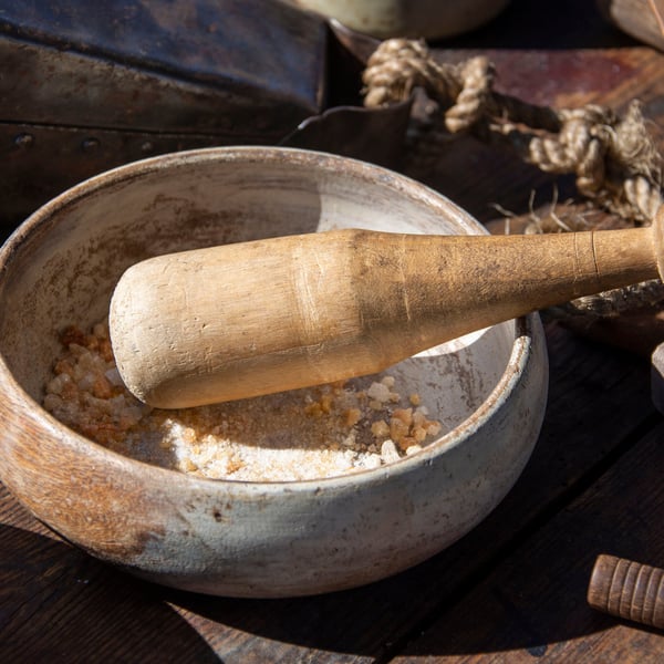 Pestle and mortar print