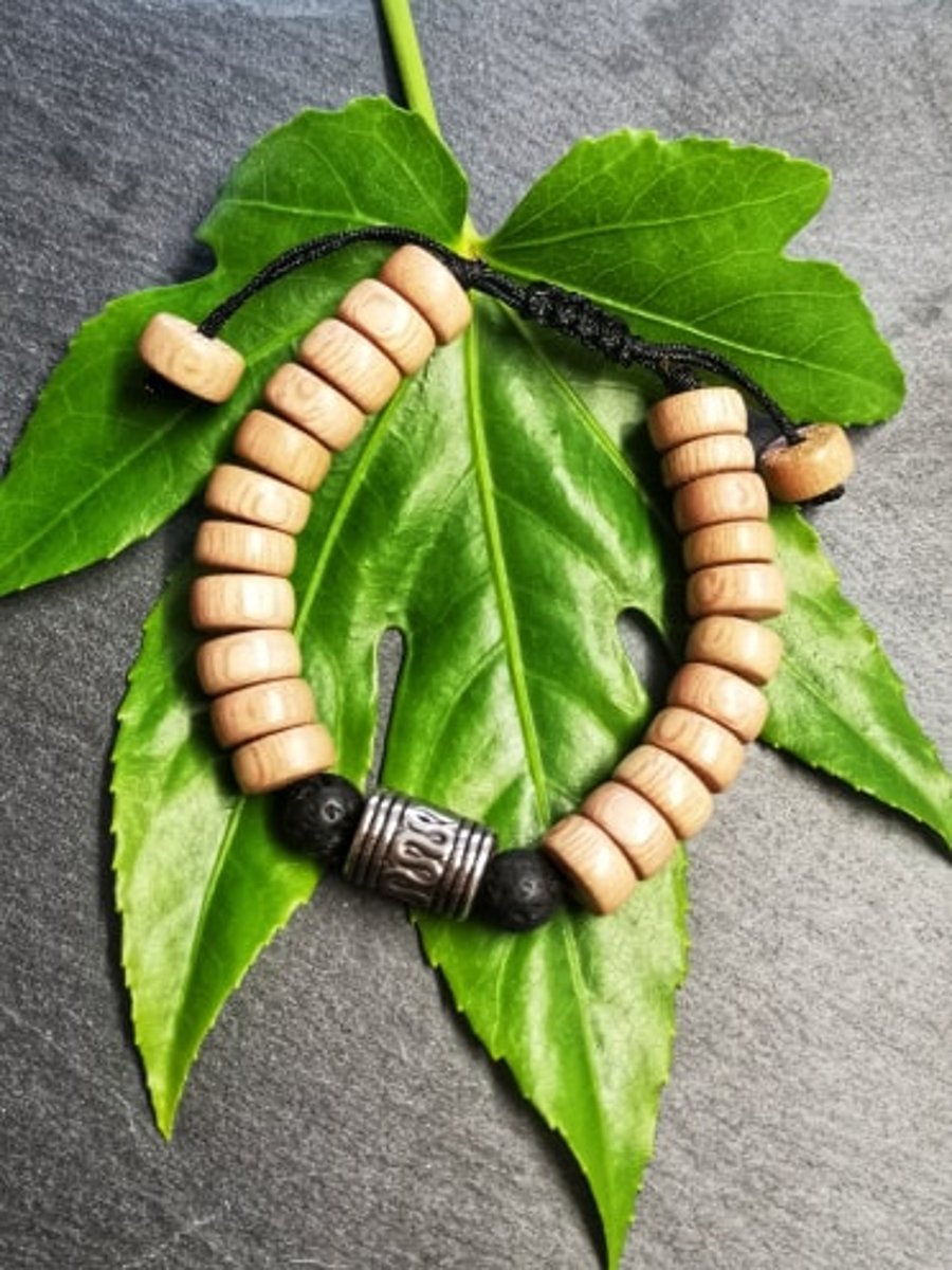 Rosewood beaded bracelet