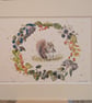 Hedgerow Picnic (squirrel) a limited edition signed print