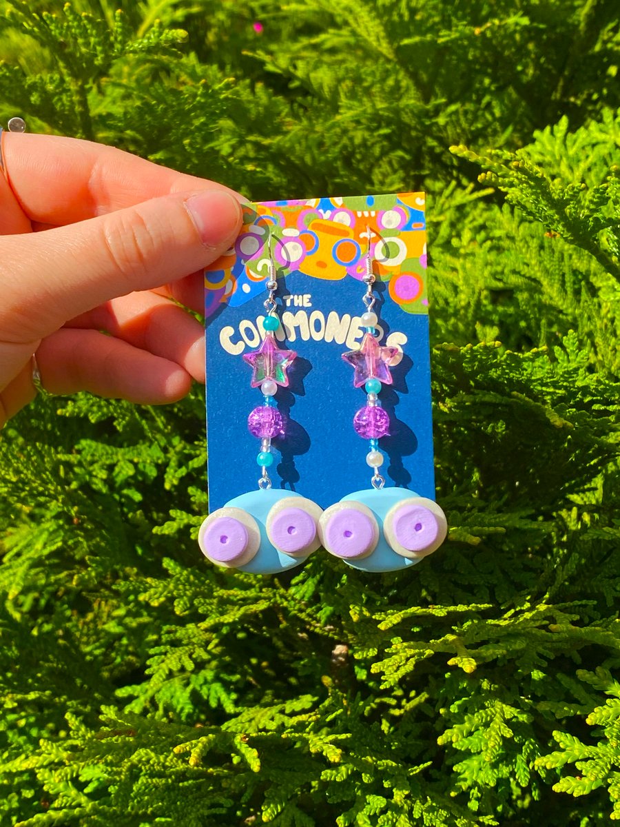 Clay Earrings - The Commoners - Pair 1
