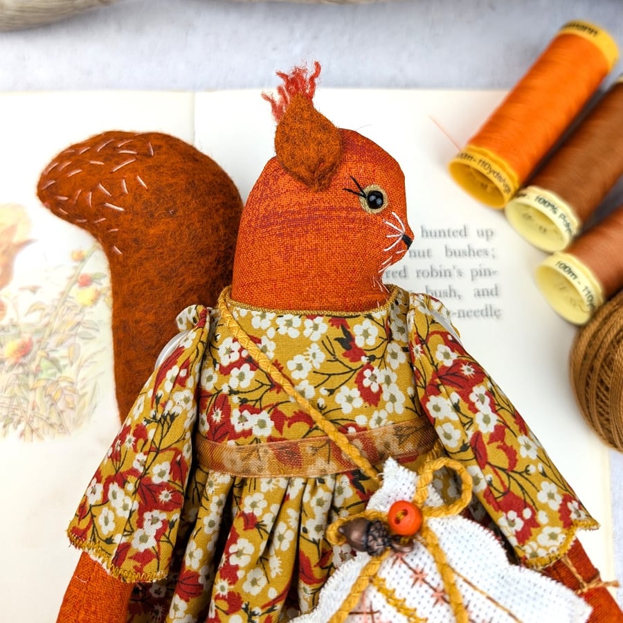 Acorn, A Tiny Red Squirrel