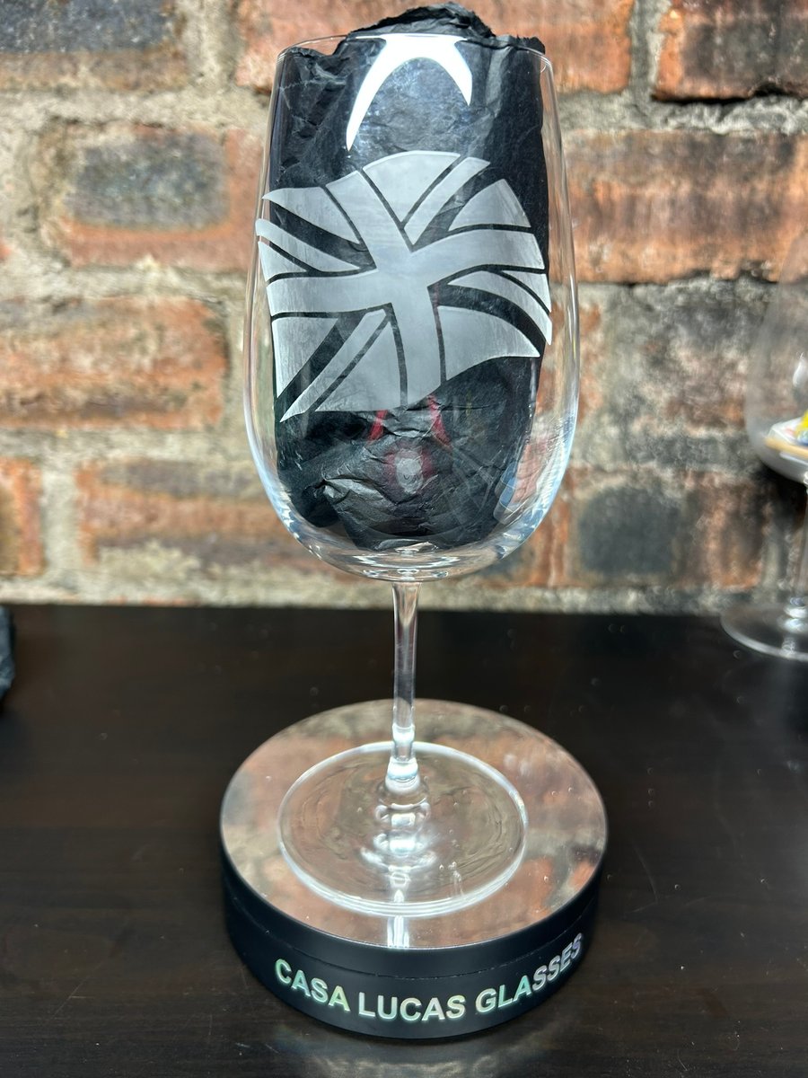 Hand Etched Union Jack