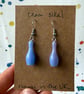 Lilac Skittle Earrings - Surgical Steel Hooks - Old Stock - Super Seconds - Image 1