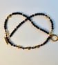 Black Onyx Necklace With Gold Dragonflies - Birthday, Anniversary, Gifts For Her - Image 6