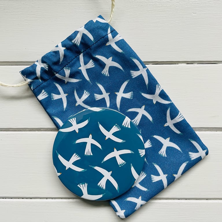 Large Flight Birds Mirror - Perfectly Imperfect Sale