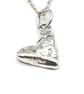 Personalised Sterling Silver Cluster Necklace, Hand-Stamped Pebble Charms, Mix & - Image 5