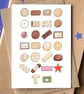 Biscuit Alphabet Greetings Card - Image 1