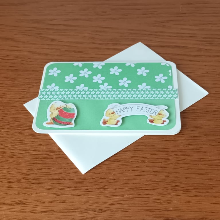 Cute Easter Chick card