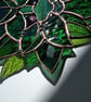 Stained Glass Green Man - handmade in Hampshire - Image 4