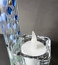 Fused Glass Sun-catcher, tealight holder - Image 2