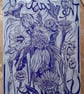 'The Last of Summer', Lino Print  - Image 4