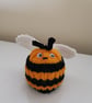 Hand Knitted Bee Chocolate Orange Cover 