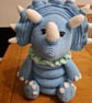 Triceratops stacking toy