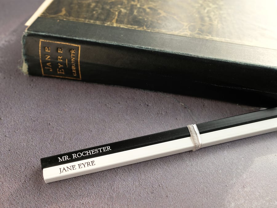 Pencil pair Jane Eyre & Mr Rochester