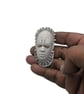 Queen idia festac mask fridgemagnet, benin bronze african mask, nigerian history - Image 6