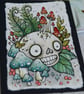 fungi skull - original aceo illustration - Image 6