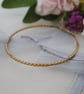 Sari bangle charm bracelet set with flowers - Image 4