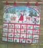 Santa, Reindeer and Snowmen Advent Calendar - Image 1