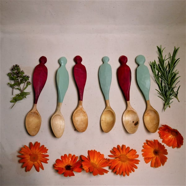 Handcarved Tulipwood Wooden Spoons