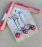 Small Wooden Wall Hook Rack - Mouse Design - Jewellery & Key Organiser for Kids  - Image 1