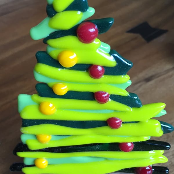 Candle holder and glass tree