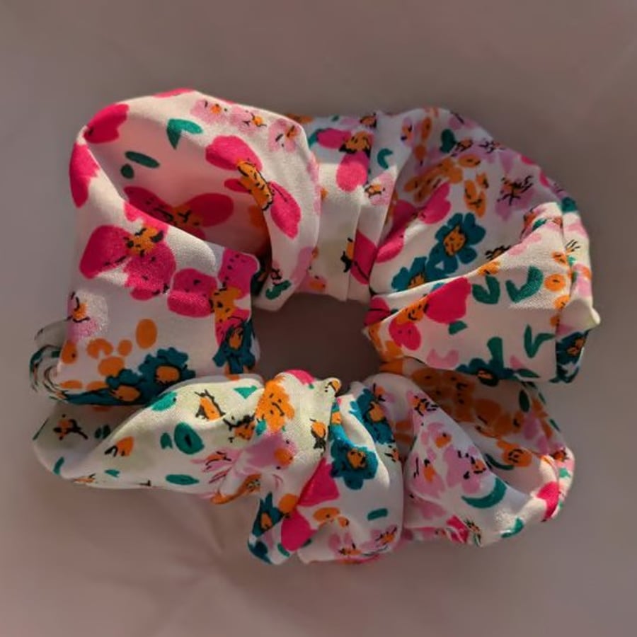 Hair Scrunchie - Summer Bloom 