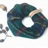 Tartan Hair Scrunchie