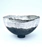 Pinched Raku Bowl With Foot. No 1 - Image 1