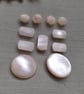 Vintage natural shell buttons, with shanks, in an variety of sizes and shapes - Image 4
