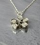 Silver Daisy Filigree Necklace - Image 5