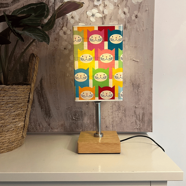 Quirky Cat Table Lamp Touch On