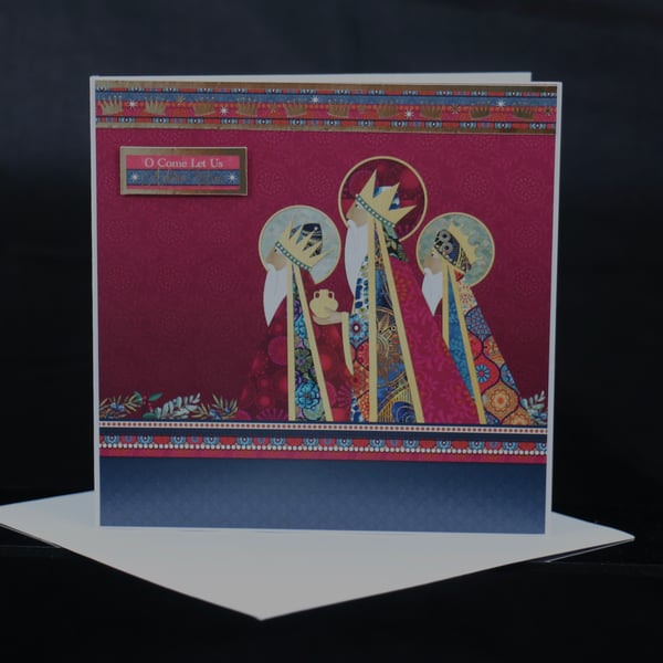 Christmas Card - Bringing Gifts