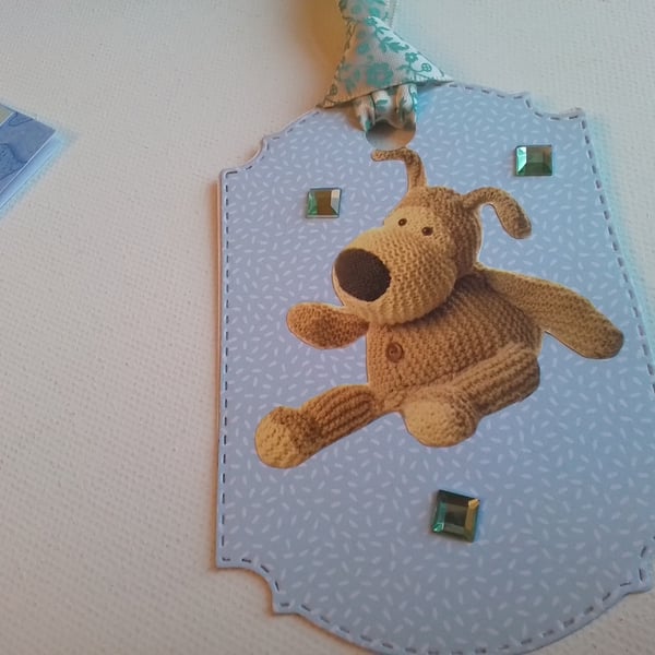 Card and gift tag set. Boofle. Any occasion card. CC830