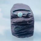 SILVER Topaz Ring, Handmade Urban Design Jewellery