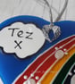 Rainbow Bridge pet memorial sun catcher decoration - Image 2